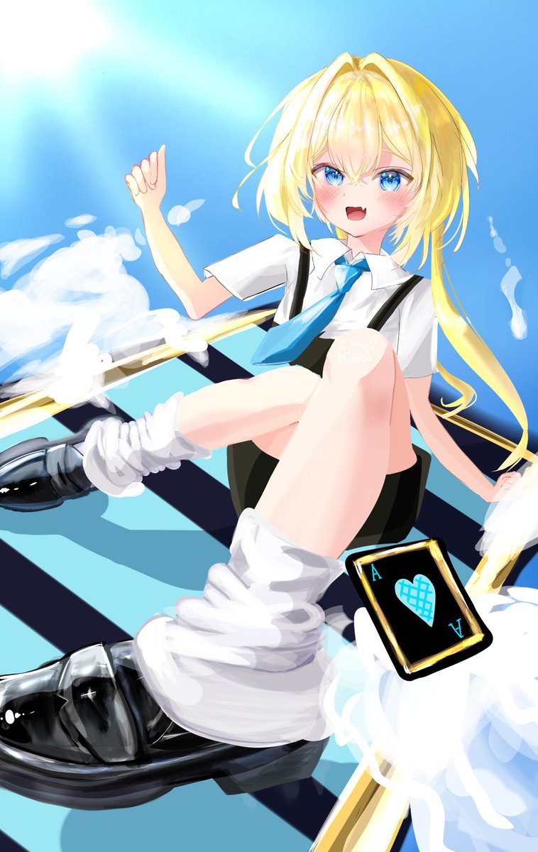 Pipomaart's tweet photo. うちのアリスちゃんです！！
可愛いです🥰
ローファーとお顔まわり頑張ったので
みてくださいー！👀 https://t.co/hHL4cWwJM8