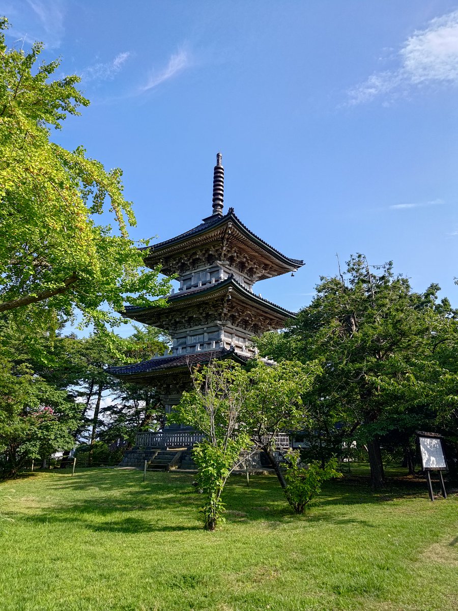 Toku_3N's tweet photo. 五智国分寺（新潟県上越市）

#写真好きな人と繋がりたい
#新潟県上越市
#三重塔 https://t.co/cKIiqnE73p