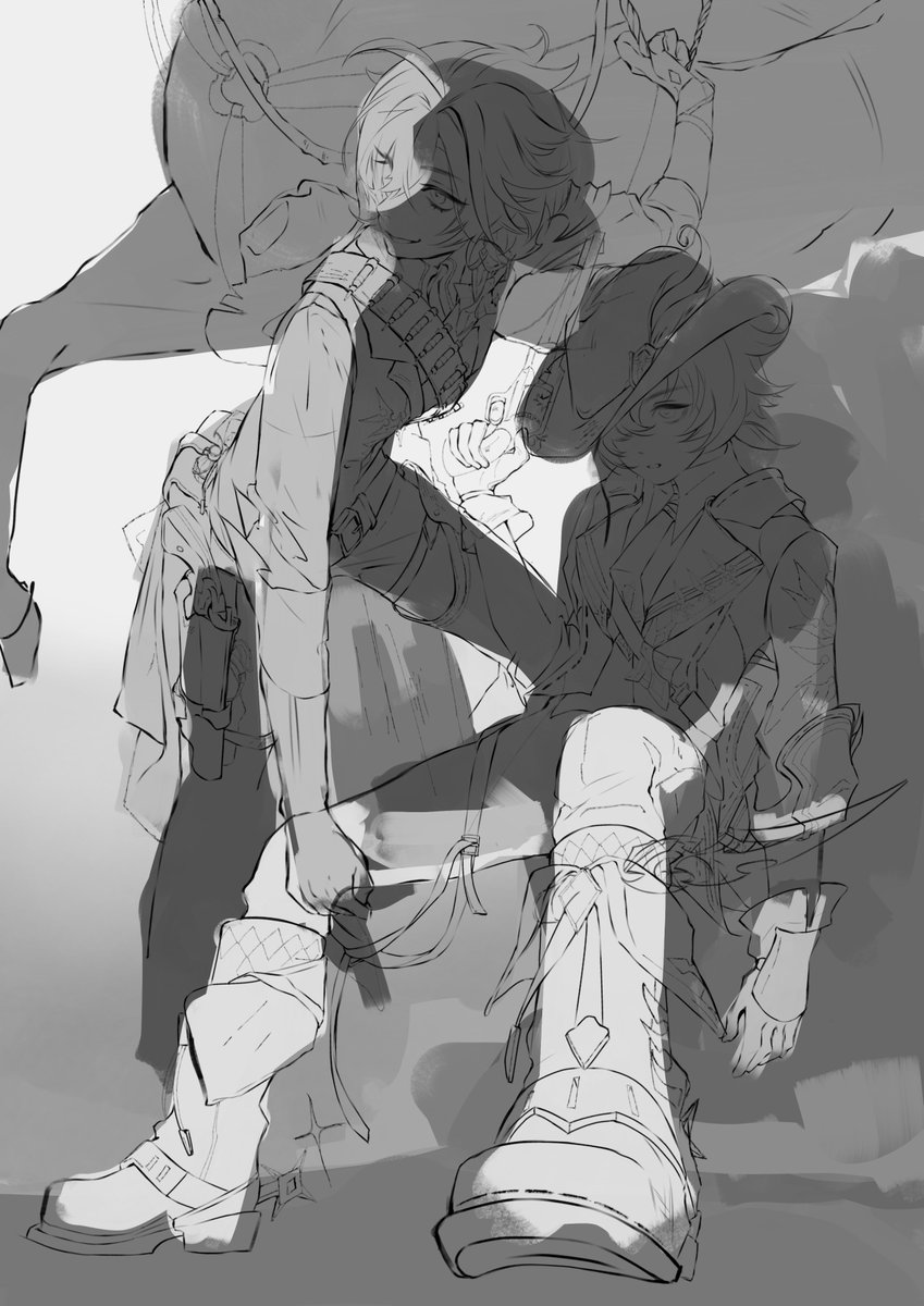 emile01772's tweet photo. メイキング西風保安官
#genshin #Mika #Lohen https://t.co/hT8nfI6H2d