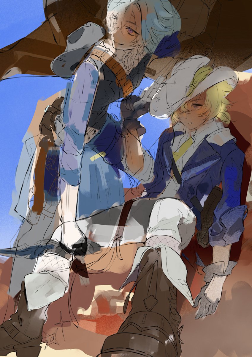 emile01772's tweet photo. メイキング西風保安官
#genshin #Mika #Lohen https://t.co/hT8nfI6H2d