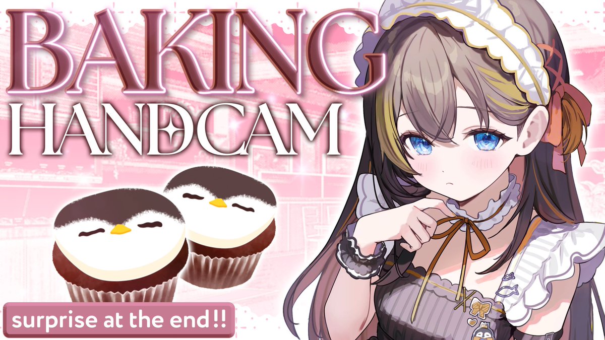 Petra_Gurin's tweet photo. 🧡 HANDCAM STREAM 🧡
let's make tiramisu cupcakes in 1 hour!! pentomo style 🧁☕️
it'll be my debut anniversary once we hit midnight 😳 i have a small surprise for you then!!!! ✨

1時間後にカップケーキ焼きます！手元カメラ付きです！！！
日付が変わったらデビュー5周年になります！そのときにプレゼント渡すね ♡