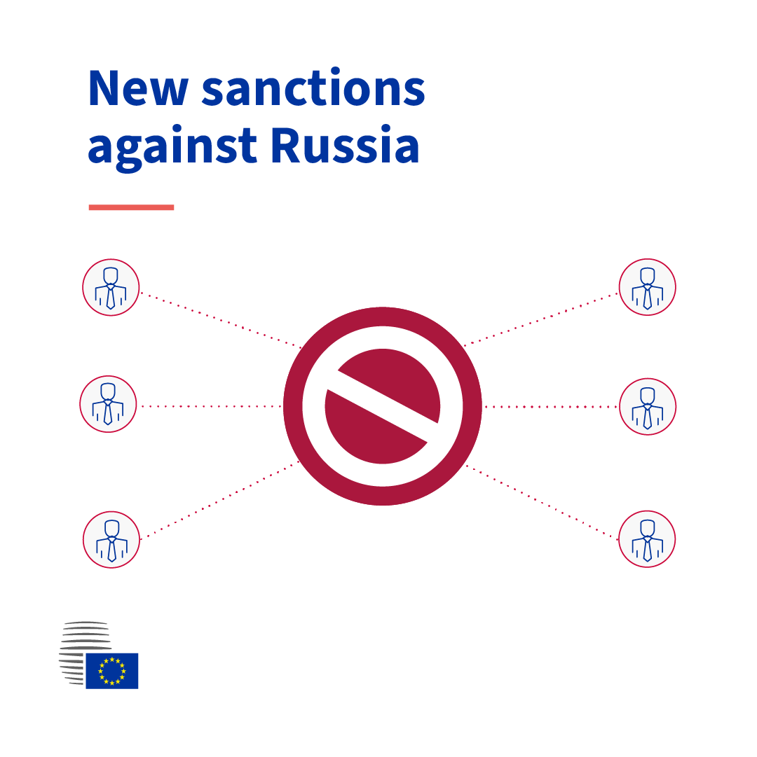 EUCouncil's tweet photo. New sanctions against Russia target 1 individual and 5 entities involved in drone manufacturing.

These measures come in response to Russia’s recent deadly strikes on Kyiv and its brutal military campaign deliberately targeting civilian infrastructure.

🔗 https://t.co/Dc5Ug7QEQU https://t.co/qo47buC9YW