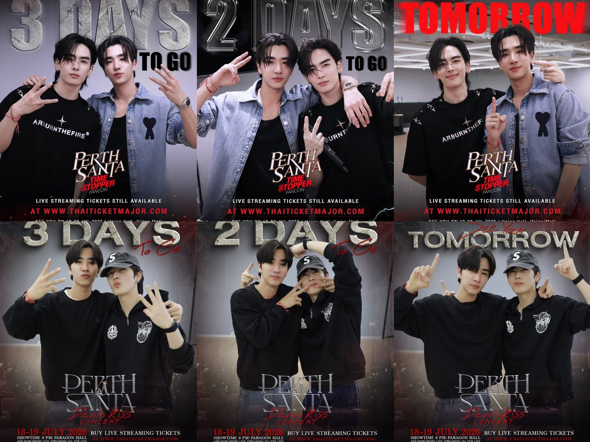 venaliza__'s tweet photo. อยู่เคาท์ดาวน์ดูคอนเพิ้ดต้ามาสองปีติดแย้วหนิ อยู่นับถอยหลังด้วยกันไปอีกหลายๆปีเลยนะ 🥹 https://t.co/xWv9G2mev4