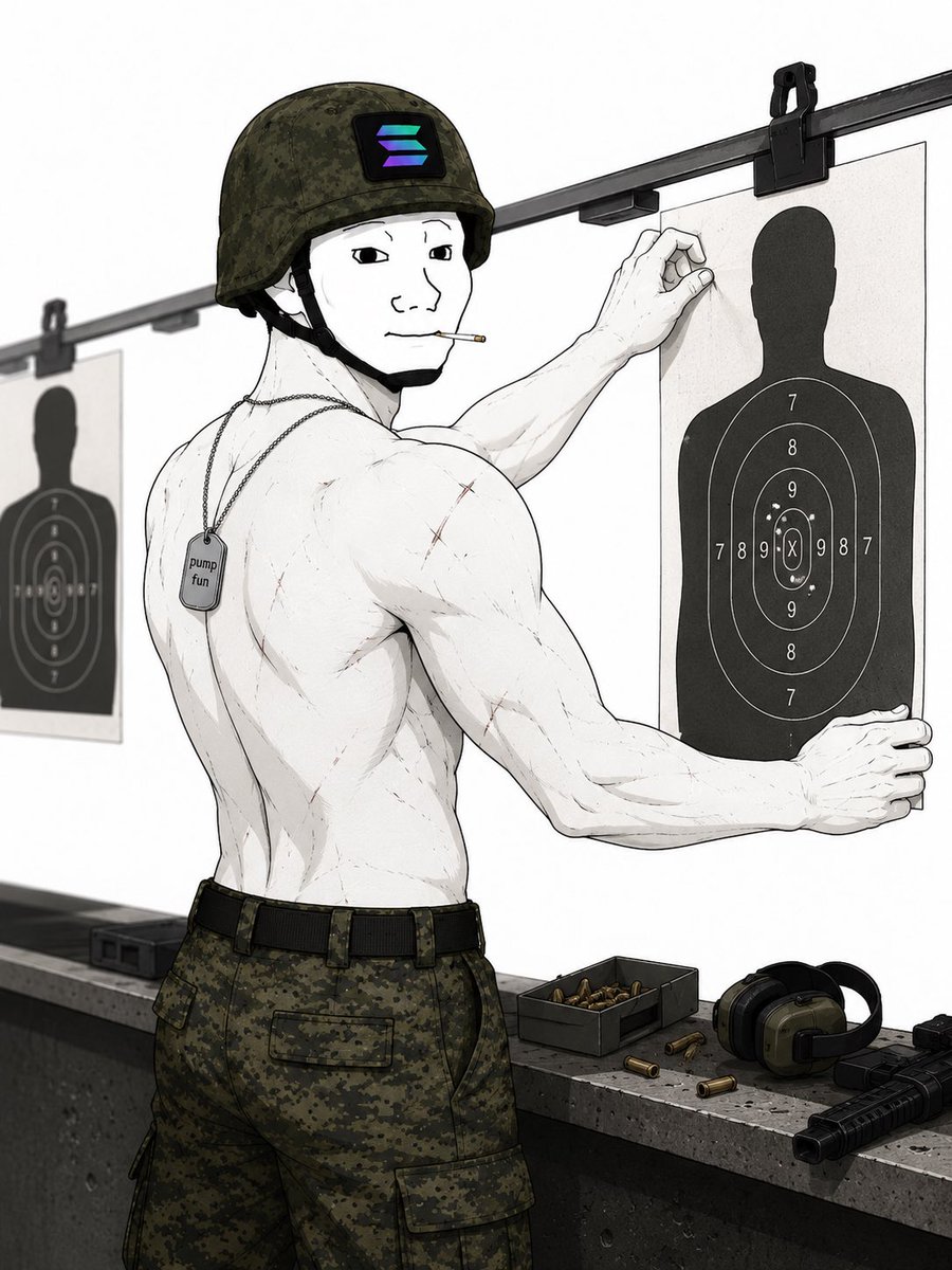 SOLdier_HQ's tweet photo. You need to adjust your targets 🎯 

Take the long shot 🔫 🪖 https://t.co/vW7j0kdoCP