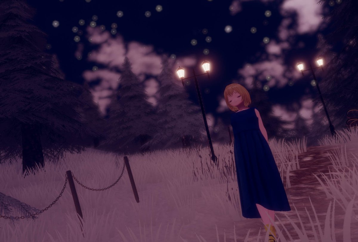 unuyama's tweet photo. World: 最後の冬-The last winter
Author:  HANI․
#VRChat #VRChat_world紹介 #VRChatPhotography 
https://t.co/cuaT1zTYfe

画像は下記ギャラリーページでも公開しています。                  https://t.co/6wWV67nH6Z https://t.co/Z5GxPjB0z7