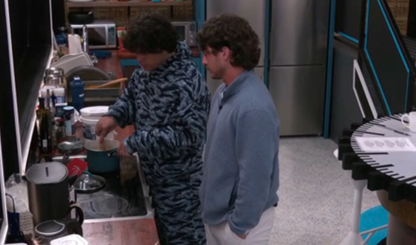 ToomsBB_'s tweet photo. Rome &amp; Jason think they still have the numbers if they have Drew. The first stage of grief is denial. #bb28 https://t.co/NeKSfow9mu