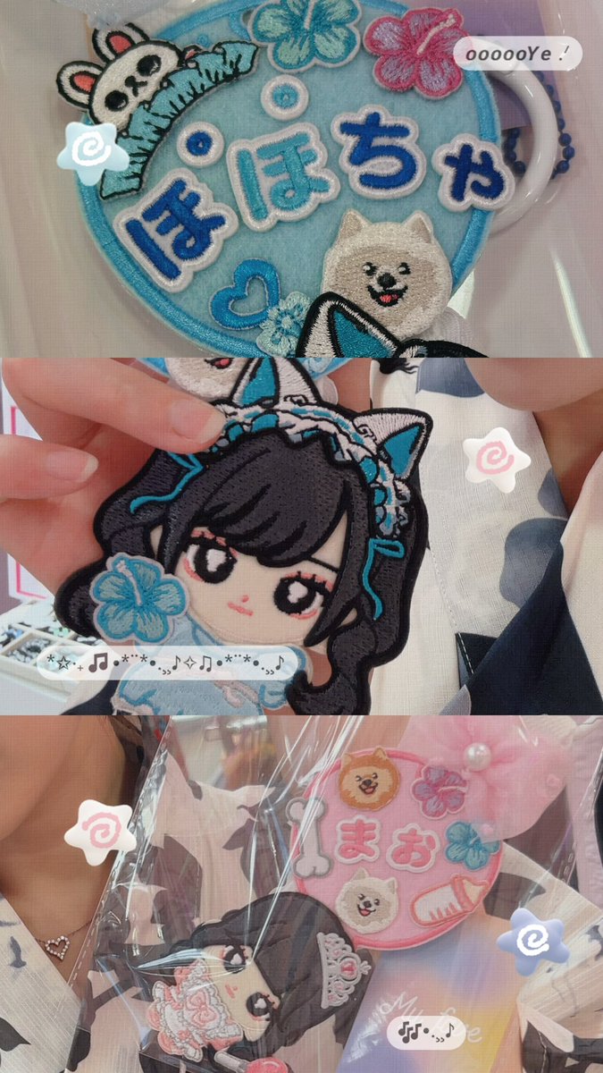 popochi_057's tweet photo. もうすぐ演者さんになる妹と遊んできた(*^^*)
姉妹でお揃いで付けるよ🙆‍♀️ https://t.co/KJ5NB1nN7j
