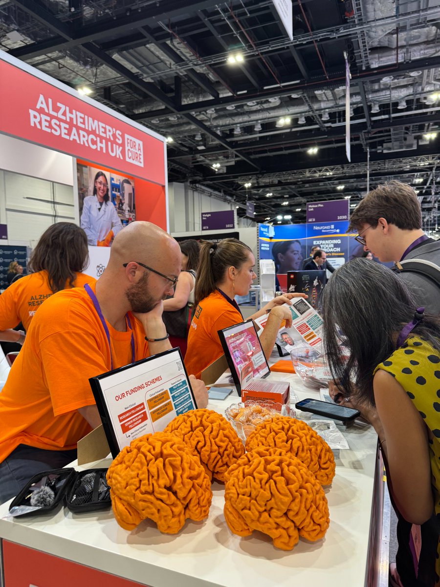 AlzResearchUK's tweet photo. More than 10,000 dementia researchers gathered in London this week for the world’s largest dementia research conference #AAIC26.

Read more in our lates blog: https://t.co/uLc1KxVQl4 https://t.co/z36A4gJtKW