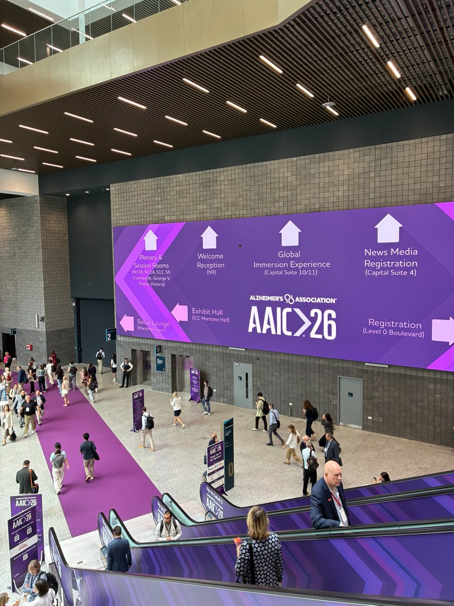 AlzResearchUK's tweet photo. More than 10,000 dementia researchers gathered in London this week for the world’s largest dementia research conference #AAIC26.

Read more in our lates blog: https://t.co/uLc1KxVQl4 https://t.co/z36A4gJtKW