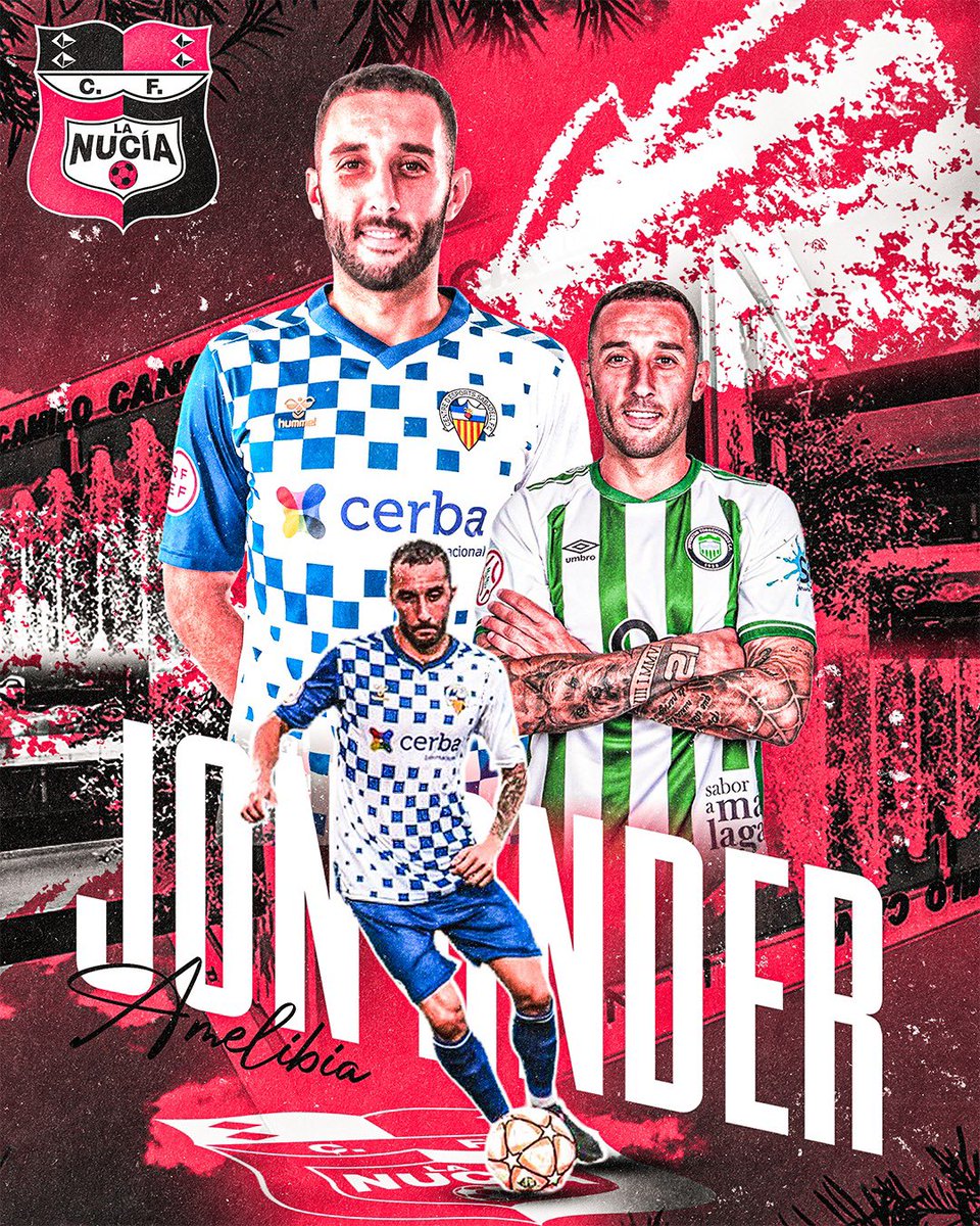 cfnucia's tweet photo. 🔴🅒🅕🅛🅝🔴

𝗖𝗢𝗠𝗨𝗡𝗜𝗖𝗔𝗗𝗢 𝗢𝗙𝗜𝗖𝗜𝗔𝗟 | @Jonan_amelibia nuevo fichaje del @cfnucia. 🖊

El defensa de 32 años, con más de 300 partidos en la categoría de bronce, llega desde el @JTorremolinosCF. 🔐

#BienvenidoJonAnder 🆕

#JuguemosAlRojo ♥️

#ADNucía 🧬 https://t.co/ad6GbCAoMu