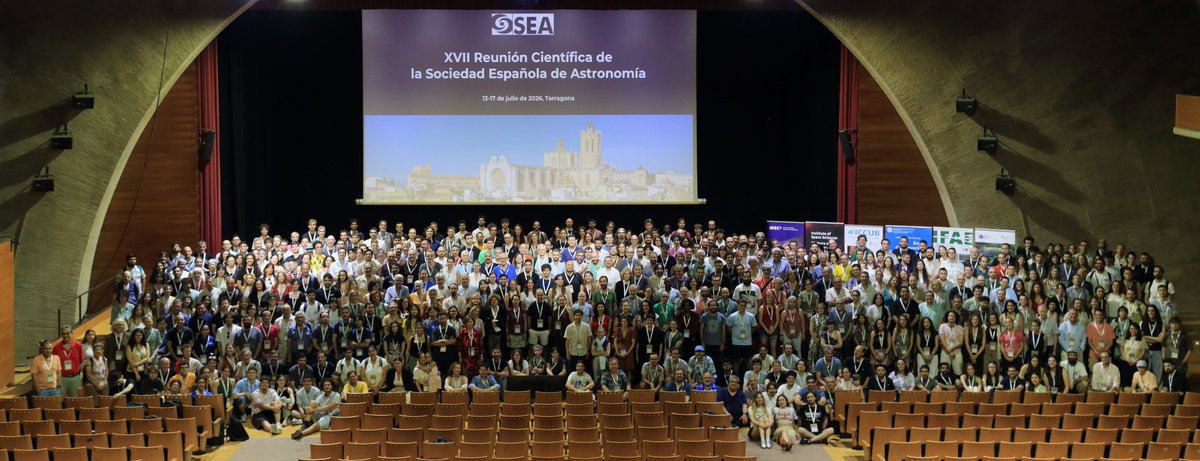 Foto de grupo de la XVII Reunión Cietífica de la SEA. Creditos: Ricardo Hueso