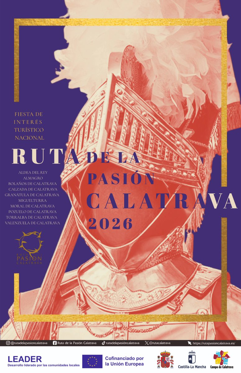 GabinMultimedia's tweet photo. 🔝 ✝️ Objetivo conseguido: La @rutacalatrava ya es 𝗙𝗶𝗲𝘀𝘁𝗮 𝗱𝗲 𝗜𝗻𝘁𝗲𝗿𝗲́𝘀 𝗧𝘂𝗿𝗶́𝘀𝘁𝗶𝗰𝗼 𝗜𝗻𝘁𝗲𝗿𝗻𝗮𝗰𝗶𝗼𝗻𝗮𝗹
+ℹ️
https://t.co/KagxrwLEDU https://t.co/xwiiMFBgMw
