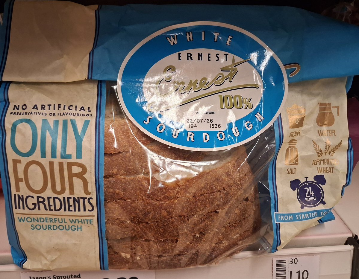 A1an_M's tweet photo. Only Four Ingredients*!

*Plus folic acid that's only needed if you might be pregnant soon** and could be harmful, especially if you have cancer, a heart stent, kidney or liver disease, undiagnosed vitamin B12 deficiency, or are a man.

but we'll not mention that. 🙄

** and even then, actual folate from natural sources would be better for you.