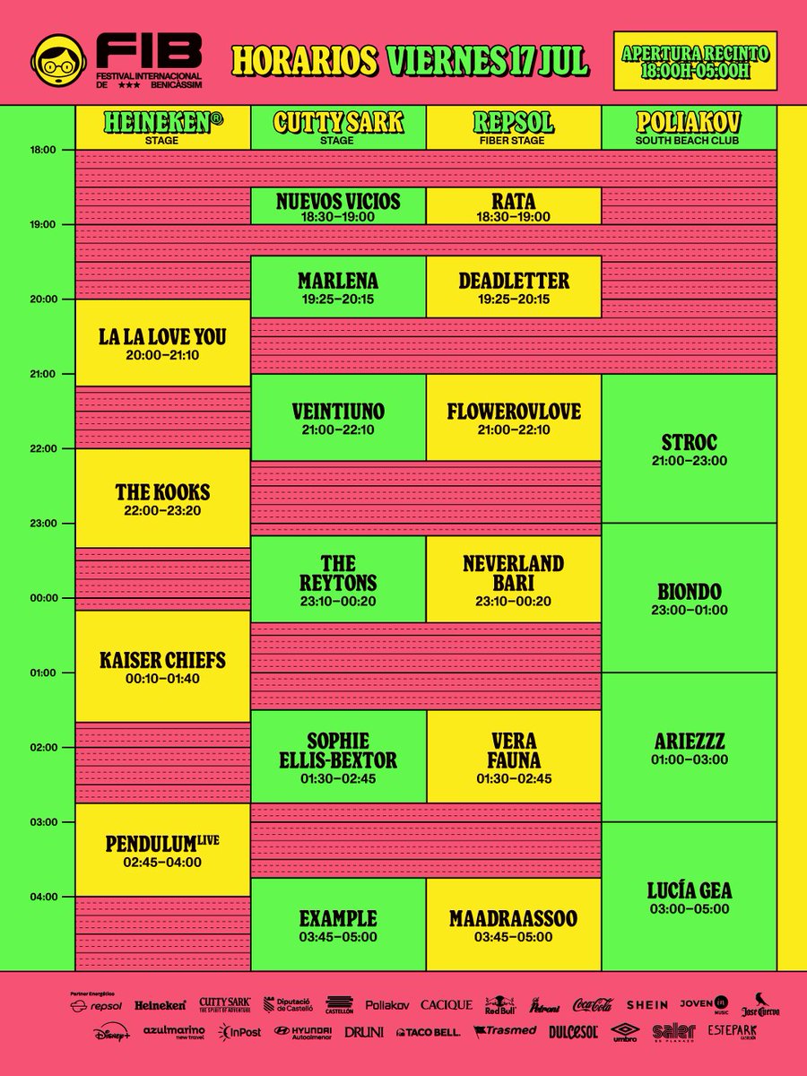 maadraassoo's tweet photo. Benicàssim! Hoy vuelvo a mi querido @FIBerfib Benicàssim Festival 2026 @maadraassoo os hará bailar sin descanso el en el escenario @Repsol Fiber Stage desde las 3:45Hrs hasta el cierre del Festival!! #FIB2026 #FIB26 #ILoveBenicàssim #FIIBAASSOO https://t.co/i87vj2jfG5