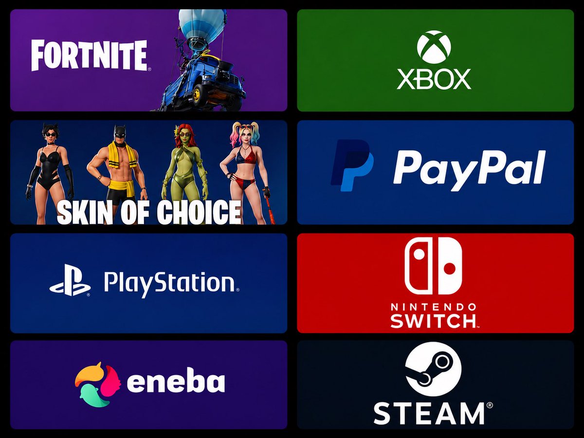 maokinneyx's tweet photo. Skin of choice or $25 gift card 

❤️&amp;♻️

Follow
@maokinneyx &amp; @emyan77 

🫂 Tag your friends

👀 Let us know what you’d pick if you win 

⏰ Ends in 48 Hours

Good luck 🫶🏻🥹 https://t.co/Hf0Ev7l8eA