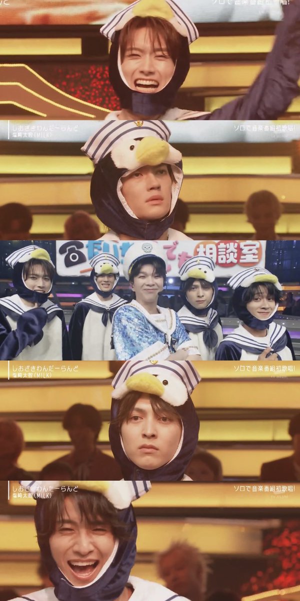 nyanyan_3150's tweet photo. 塩﨑太智さんと4匹のペンギンさんのおかげでダイチャージ完了🐧🎶 #友情わんだーらんど https://t.co/QFJRoX2b0B
