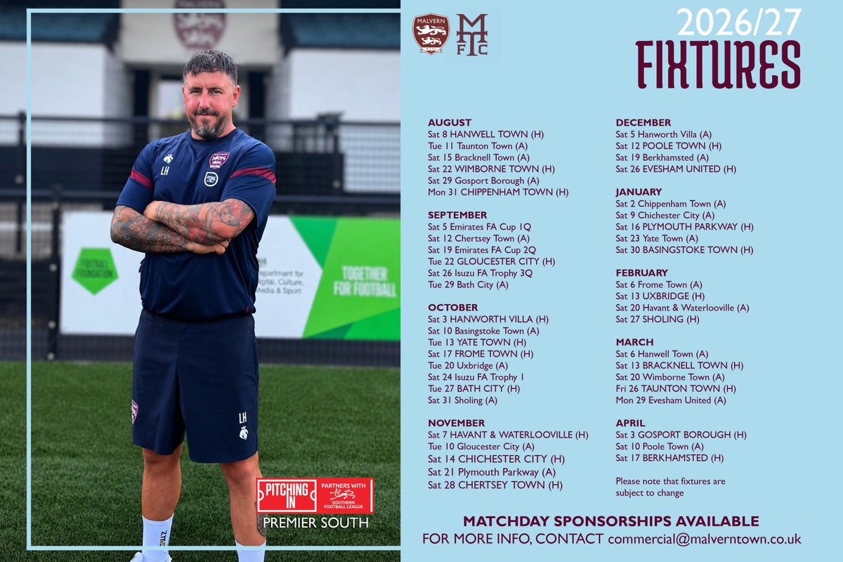 Malvern Town FC tweet media