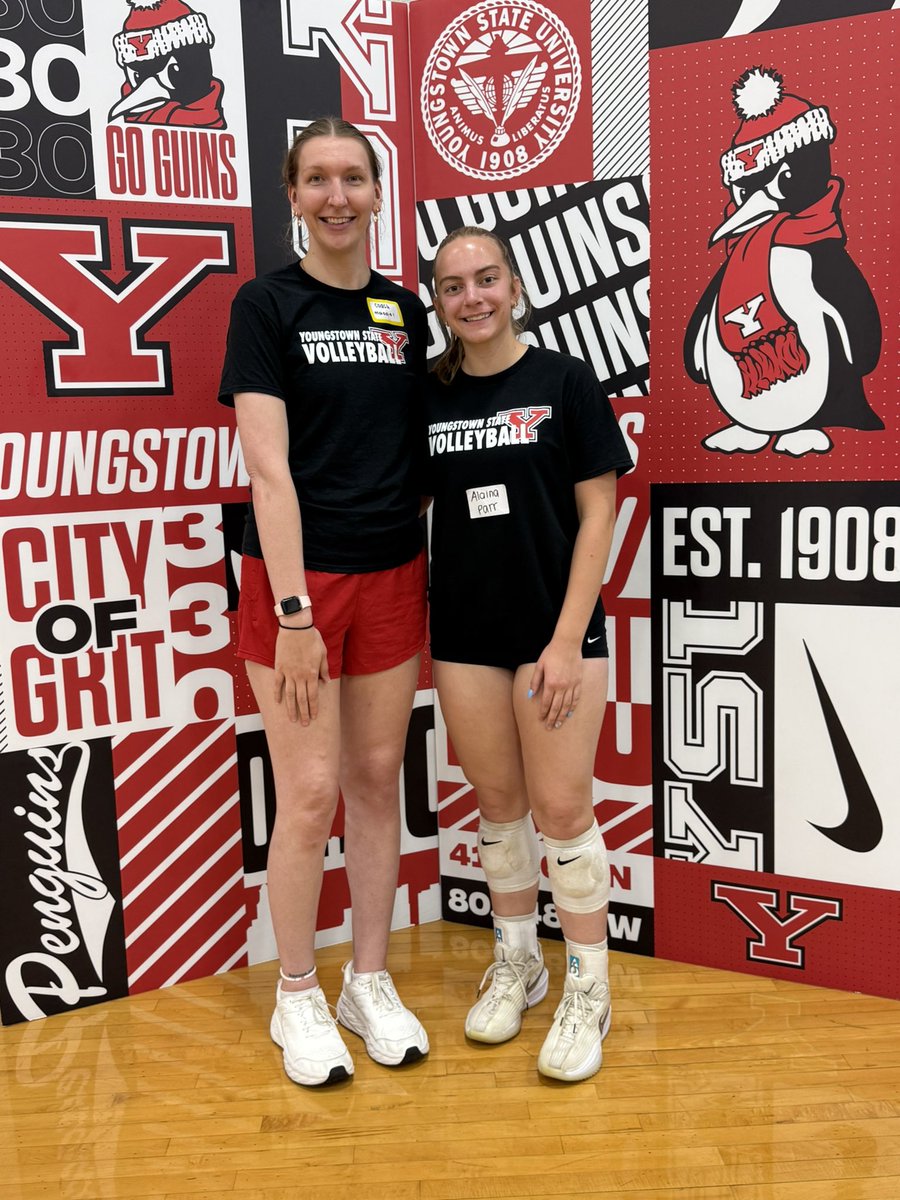AlainaParr2028's tweet photo. I had a great time and learned so much at @YSUVolleyball the last two days! Thanks to players and coaches for making it so much fun! https://t.co/WHvHpBpKdT