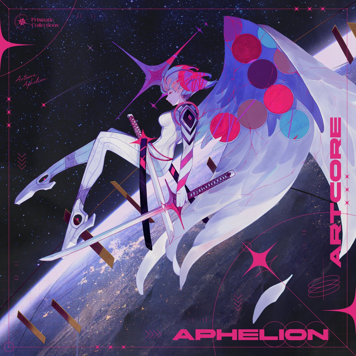Wsxmoe's tweet photo. I am the album designer for Artcore Aphelion, go check it out! Softmode's art was really fun to work with! https://t.co/GmFZjQoNY0