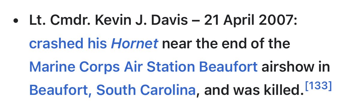 AndyDHSGraves's tweet photo. @drjones96 @MilHistNow And how many of those involved air shows? Only two and not a single bystander was killed https://t.co/bkvZzu4wah