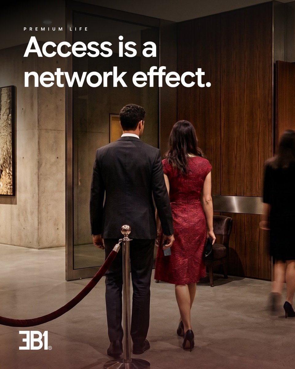 eb1_official's tweet photo. The strongest member ecosystems are not only built on products.

They are built on relationships.

EB1 Network is designed to connect members with curated opportunities, private gatherings and high-trust relationships across global hubs. https://t.co/jgTwKQHYU7