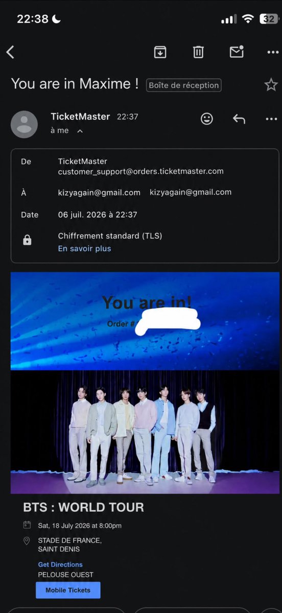 mayalrbbb's tweet photo. @gnnietramway ‼️ALERTE CONCERT BTS FRAUDE ‼️ Aidez moi svp les army je me suis fait scam par cette personne ne lui achetez rien et signalez son compte Twitter svp ! Il doit pas s’en sortir comme ça ! #BTS #Paris #Concert #Place @MAYINESyo @ximem4aa signalez !! #BTS_ARİRANG #BTSPARIS #btsarmy https://t.co/yzRfctEEgR