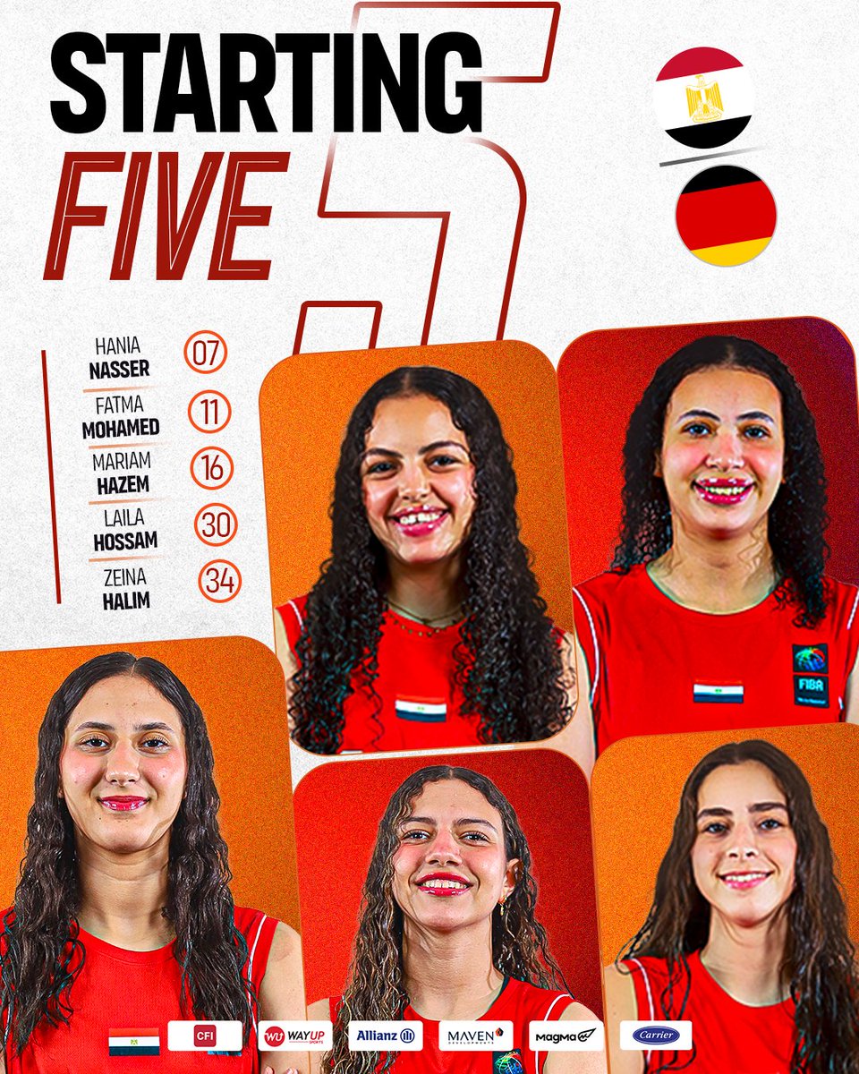 EBBFED's tweet photo. هكذا يبدأ منتخب مصر للناشئات تحت 17 عامًا مباراته أمام منتخب ألمانيا بعد قليل، ضمن منافسات مباريات تحديد المراكز (9-16) في كأس العالم تحت 17 عامًا. 🇪🇬🏀
يمكنكم مشاهدة المباراة من خلال الرابط التالي 📺👇🏻
🔗: https://t.co/f8ZGpuEmSU
#EBF | #الاتحاد_المصري_لكرة_السلة https://t.co/u8QM4R2DnO
