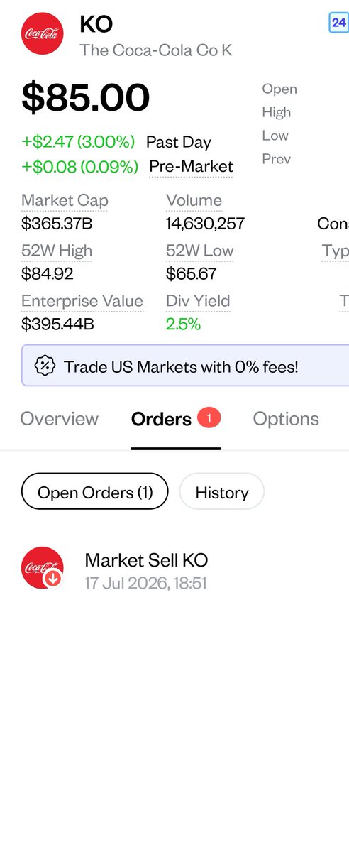 HalfofBzzz's tweet photo. Salve warga X.

untuk $NVDA dan $KO ak jual 50% ya untuk NVDA dan 100% untuk KO. $KO ak jual karena momentum pildun dah mau selesai. Kemudian, $NVDA ak jual sebagian karena sentimen buble AI, namun sisanya ak pertahankan karena $NVDA banyak kerjasamanya. https://t.co/diCZ93N8be