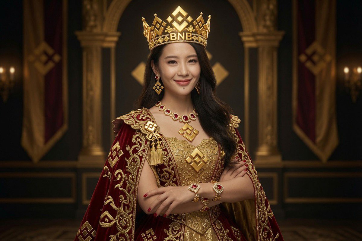 KING_BNBeo's tweet photo. The most influential woman in the encryption industry in the world. 

He is also the current CEO of one of the greatest companies in the world (Binance). 

He is a representative figure of women around the world. 

I call her the Queen of Encryption. https://t.co/yMHoKekVYa