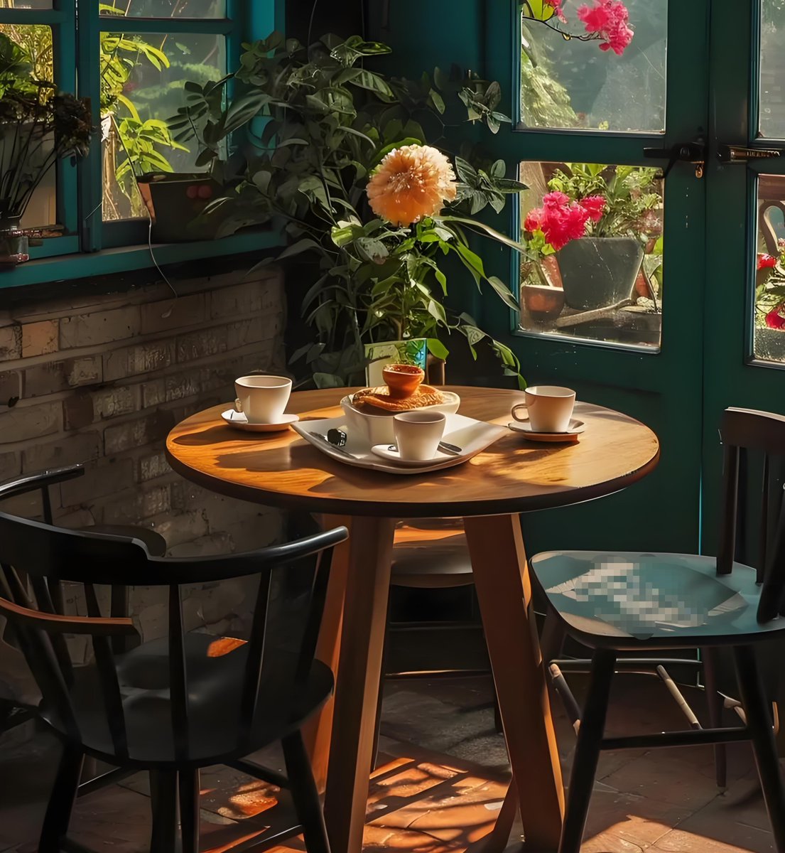 litlesmile1's tweet photo. Just a quick midday snap of the old coffee cart by the alley—golden sun hitting the steam, perfect little city street vibe ， https://t.co/BIZCvgntbD