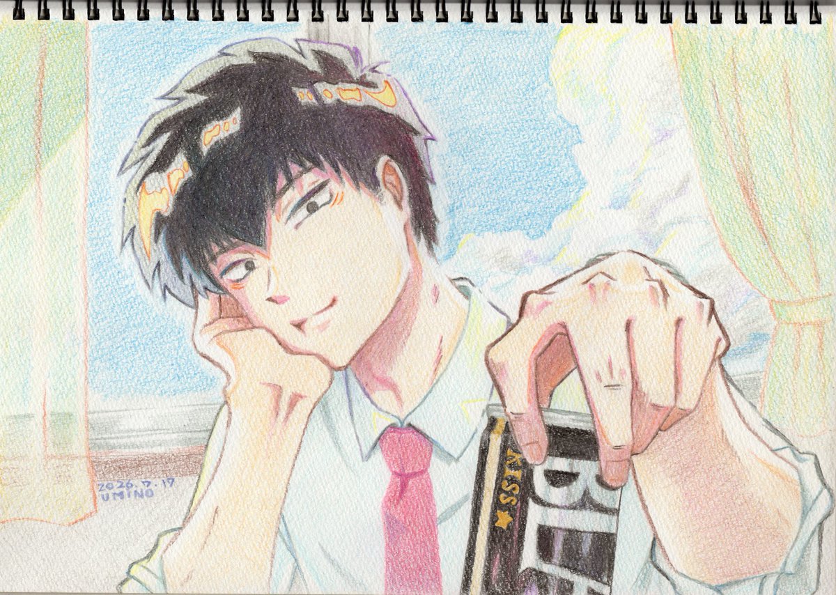 7se_0922's tweet photo. かっこいい乙切先生
母が描いてくれました🫶
 #ガンバレ中村くん
 #goforitnakamura https://t.co/AbWpaK69IR