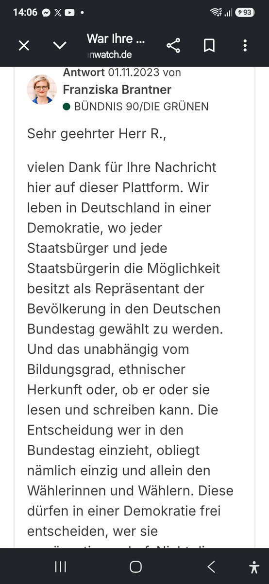 Schwebekatz's tweet photo. @DenkAnstoss23 @BpunktTim @Frohnmaier_AfD Eine Grüne war's: https://t.co/hXlwkKJSqg