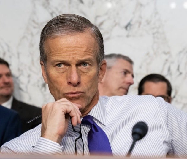 Steve_A_Reno's tweet photo. I think at this point we all know John Thune is compromised. The question is what can we do to bypass him? https://t.co/D7eaiwZxhM