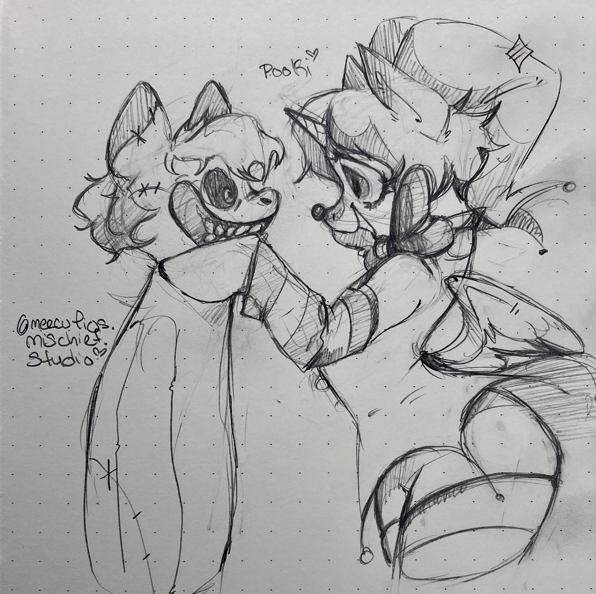 MercsMischief's tweet photo. Breaking in a new sketchbook with Arinos and Hoodie💅

#tamers12345 #arinos #mlpfanart https://t.co/NrOw8pjYy4
