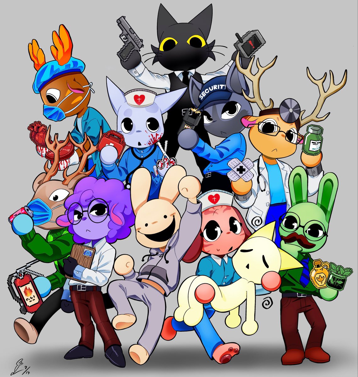ML3InfiSprunkis's tweet photo. 🧡🍂: El próximo para octubre 🦌🐾 #ML3InfiAnimalHospital 💉🦠 https://t.co/INSm99ZHV3
