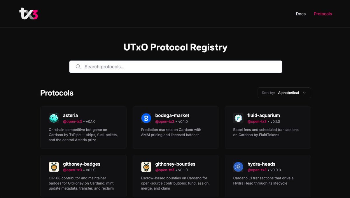 txpipe_tools's tweet photo. We've been talking to wallets, explorers, dapps. There's a common theme: we need a way to provide richer context to txs.

Knowing when a tx is a DEX swap, a prediction market bet or a loan from a lending protocol changes everything for UX, security, analytics and DevEx. 🧵