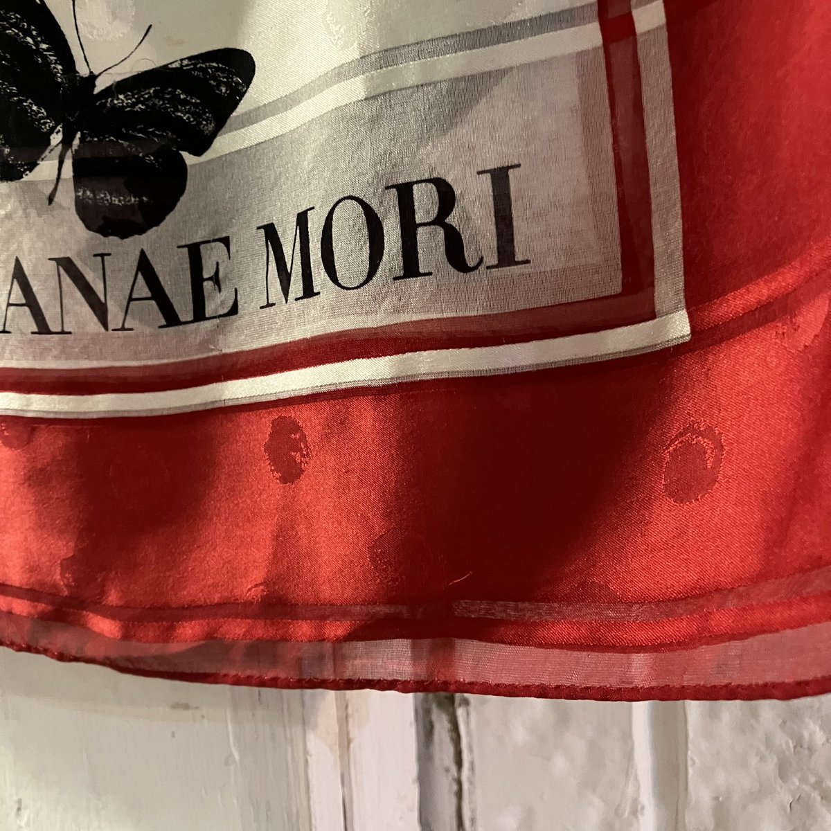 new items.. . . . 〇 HANAE MORI . . . butterfly × flower design