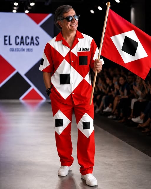 Mariano_OspinaP's tweet photo. El "CACAS COLLECTION" en pasarella! https://t.co/HcdasWBBzs