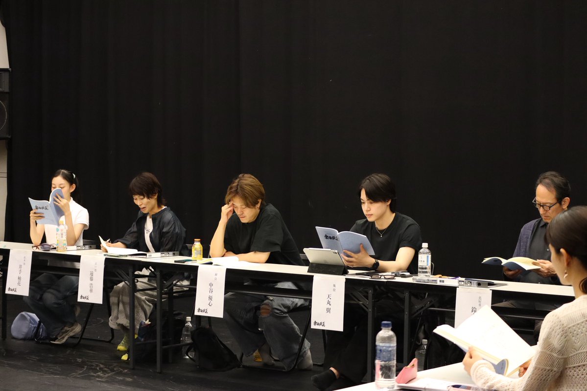 stomp_records's tweet photo. 🪁雲母紙鳶稽古進行中！🪁

#雲母紙鳶 KIRANOTOBI the musical
読み合わせの様子をお届けします📸

皆さま、ぜひご期待ください！

🔷チケット好評発売中🔷
https://t.co/4HW8GuGIV3 https://t.co/FQqlmoa3iN