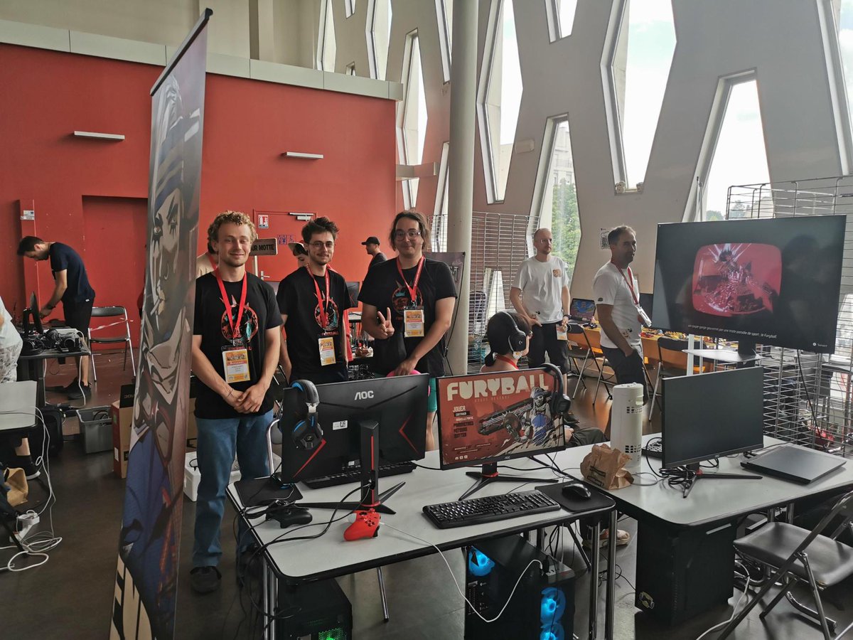 Furyball's tweet photo. L'équipe de Furyball est au Festival Ludique International de Parthenay !

C'est la 40ème édition des FLIP, et comme tous les ans, il y a un max de super projets de jeux en tout genre !

Si vous êtes dans les environs, passez nous voir !
On serait super heureux de vous faire découvrir Furyball !
