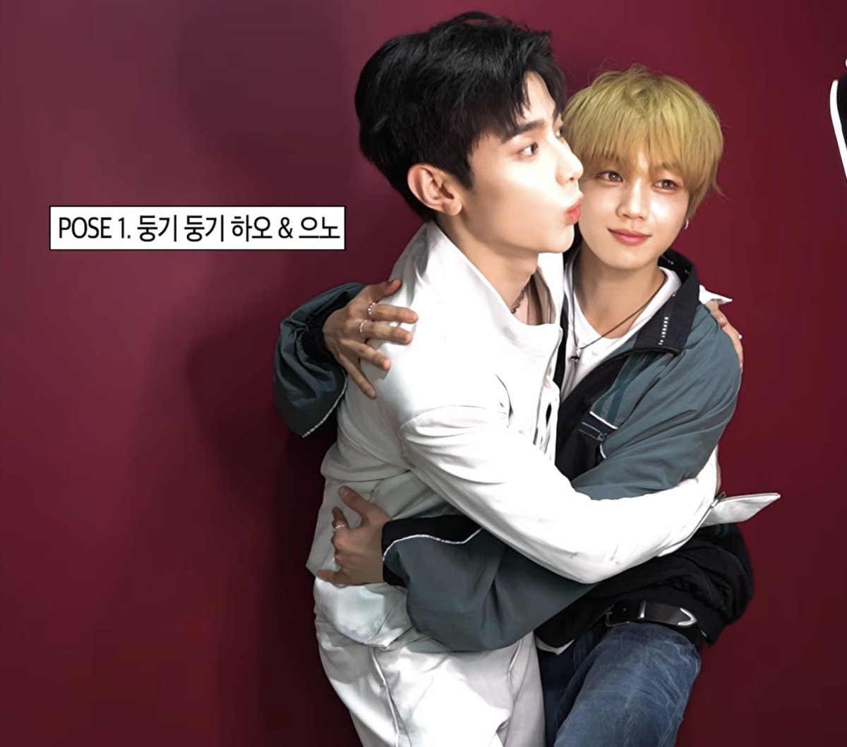 haomty's tweet photo. zhang hao and eunho 🥹 https://t.co/Z771EYnvh1
