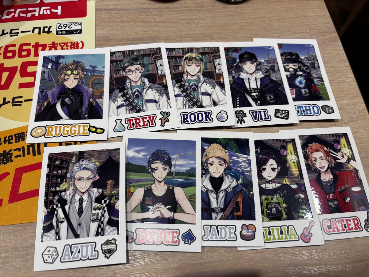 chacha_ddd's tweet photo. ツイステ クラブウェア POPUP 交換 買取

求:マレウス>シルバー

譲:デュース トレイ ケイト ラギー  アズール ジェイド ヴィル ルーク オルト リリア

郵送での交換希望です。お気軽にお声がけください。 https://t.co/F9KoYBNDsa