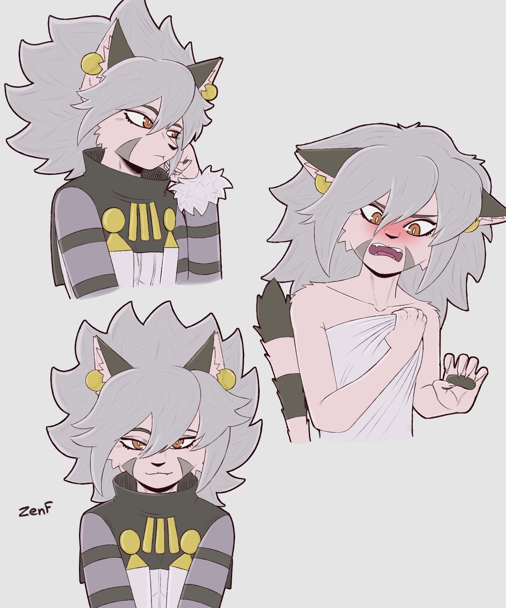 ZenF_FenZ's tweet photo. Did Elh from Solatorobo https://t.co/E2HYJo2C6Q