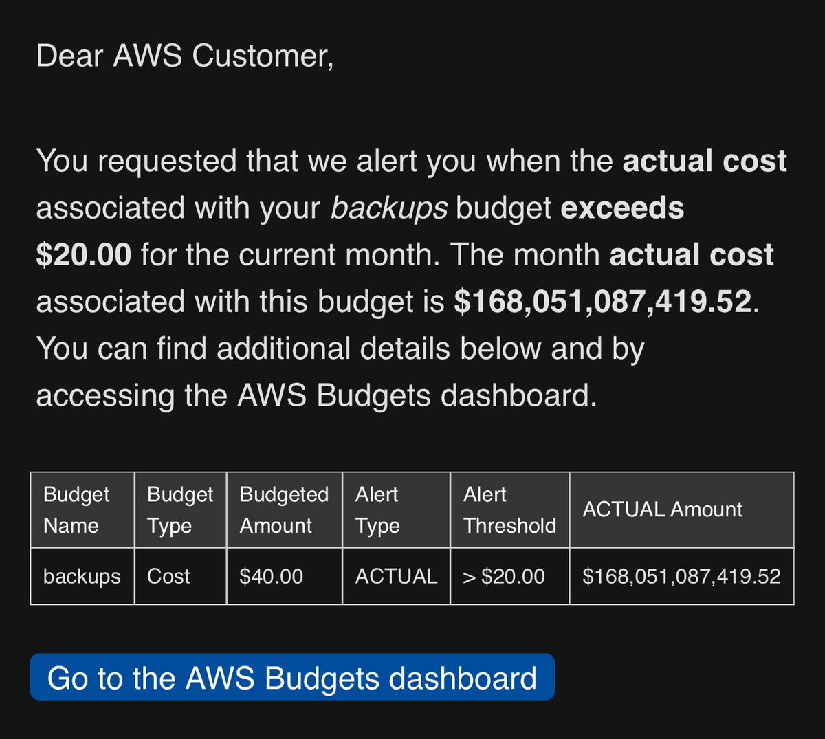itsjamesjr's tweet photo. This month is kind of rough with our cloud spending clearly out of control. @elonmusk can we get a better deal if we move to @SpaceXAI $168 Billion and counting. Guess my student loans are the least of my worries 😂. This is no ai generated https://t.co/Mi894AhHnd