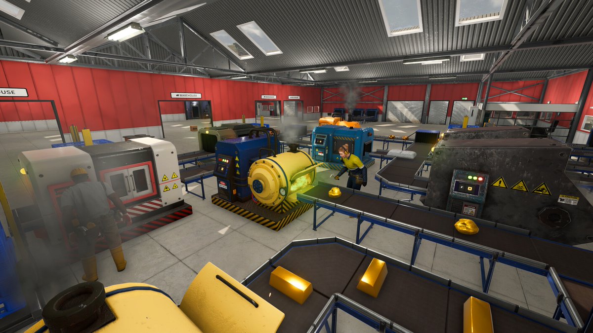 gamespark's tweet photo. 最大4人協力の採掘×工場建設シム『Ore Factory Squad』Steamにて「非常に好評」スタート。貴重な資源を求めて掘り進み生産ラインを自動化
https://t.co/Gl6lozEgCC https://t.co/KGZHJTPOXZ