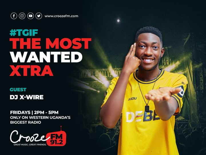 912CroozeFM's tweet photo. Introduction another champion on The Most Wanted Xtra | DJ X-Wire ππ₯βπΎ
Halla π§ πΏ
#TheMostWantedXtra
#CroozeFM
#Mbarara https://t.co/BxasIdJpTH