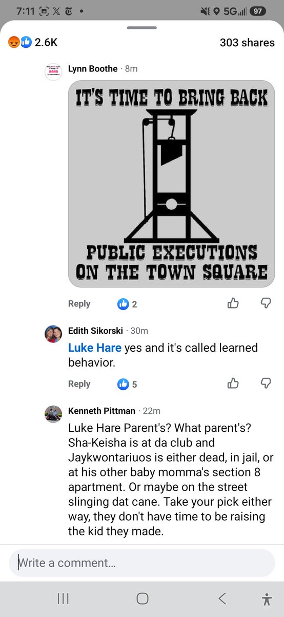 Myish1's tweet photo. Meanwhile @w_terrence post this on his Facebook page posting negative images of Black kids acting a fool. Fuck You Terrence Kentrell Williams #fakecomic https://t.co/L687ngkFC9