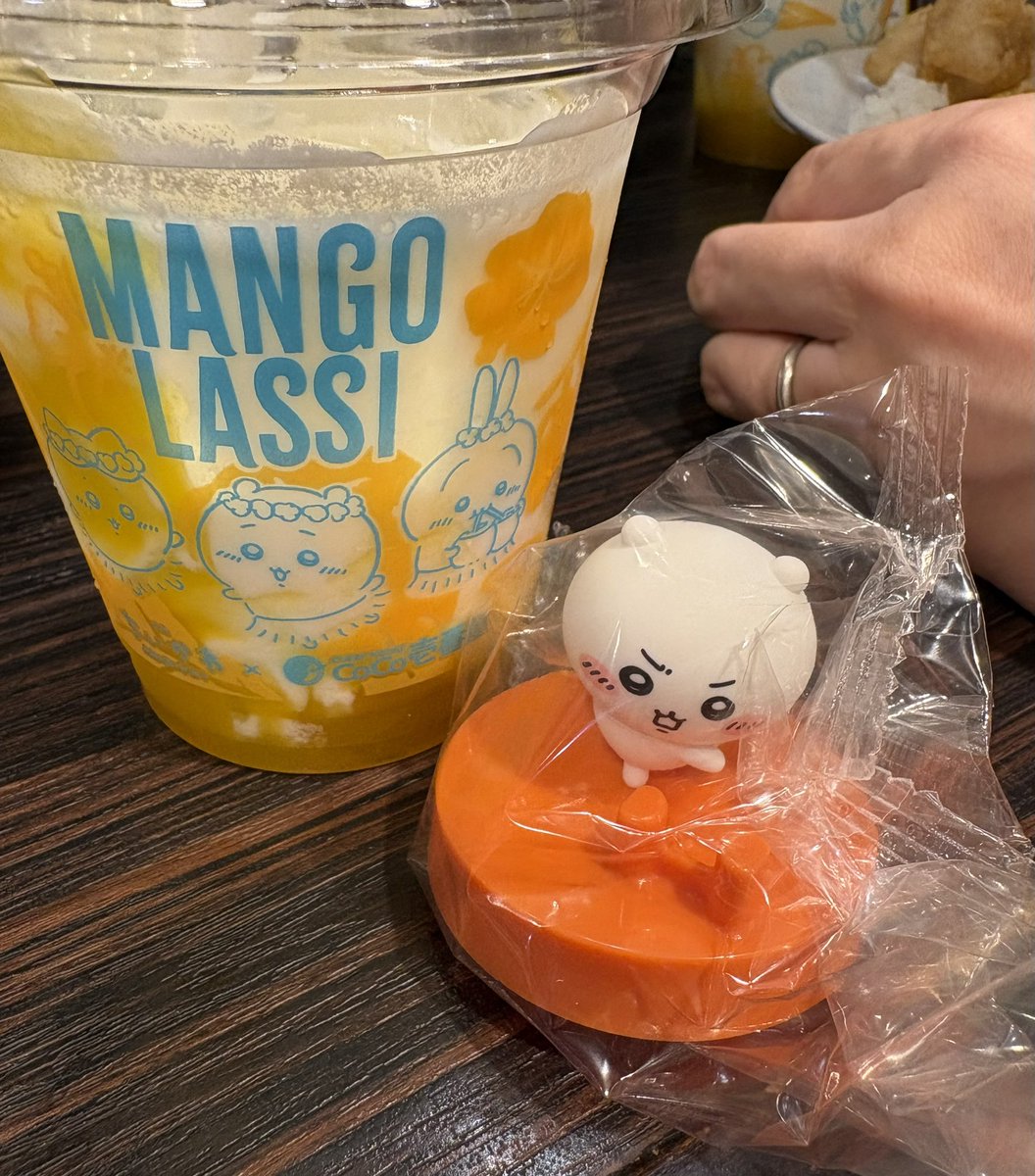 CoCo壱コラボ行ってきた🍛 ちいちゃん神引きっっっ！！！😭🩷 嬉しいっ！！
