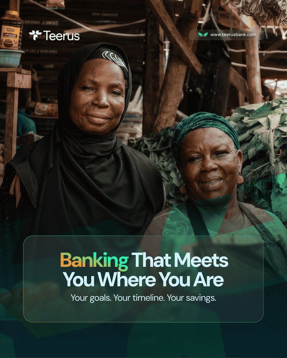 teerusbank's tweet photo. Whether you're saving for stock, equipment, or your business's next big move, Teerus’ flexible saving options help you save on your terms. 

No rigid timelines. Just savings that actually work for you.

Visit https://t.co/fvvvRJlrtO to get started https://t.co/J9C4LJTyt6