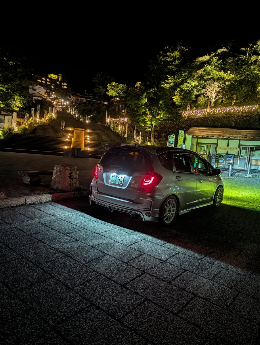 HIDE_FIT's tweet photo. 伊香保石段街までドライブ https://t.co/x35k0lfjEr